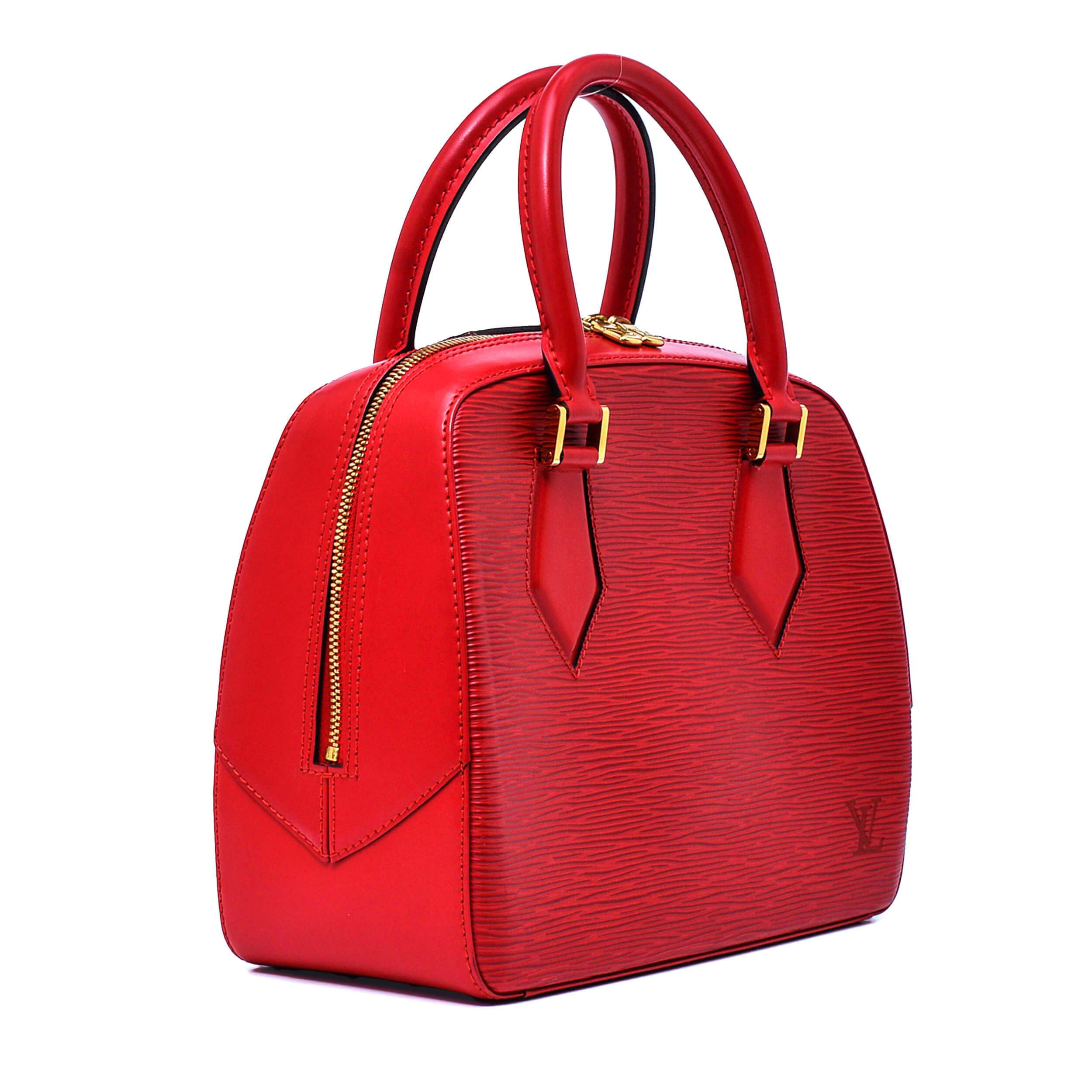 Louis Vuitton - Red Epi Leather Vintage Sablon Bag